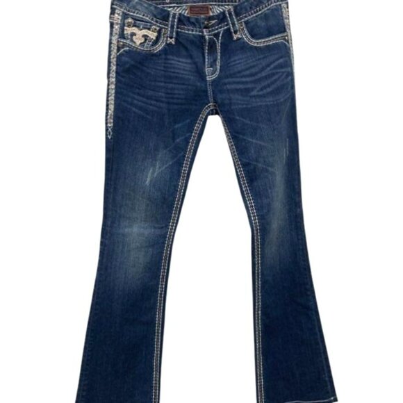Rock Revival Women's Bootcut Jeans Size 28 - Picture 1 of 8